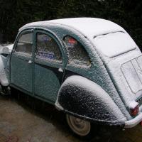 Ma 2 CV Bleue de 1973