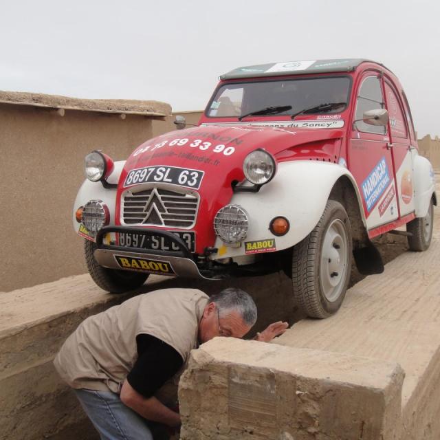 2010, Maroc en 2 CV le 10 Avril