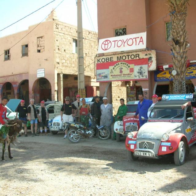 2010, Maroc en 2 CV le 12 Avril