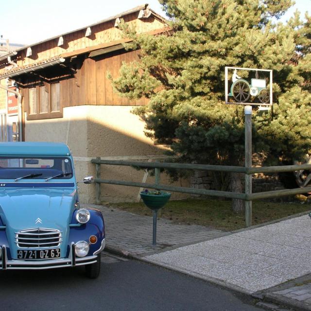 Ma 2 CV Bleue de 1973
