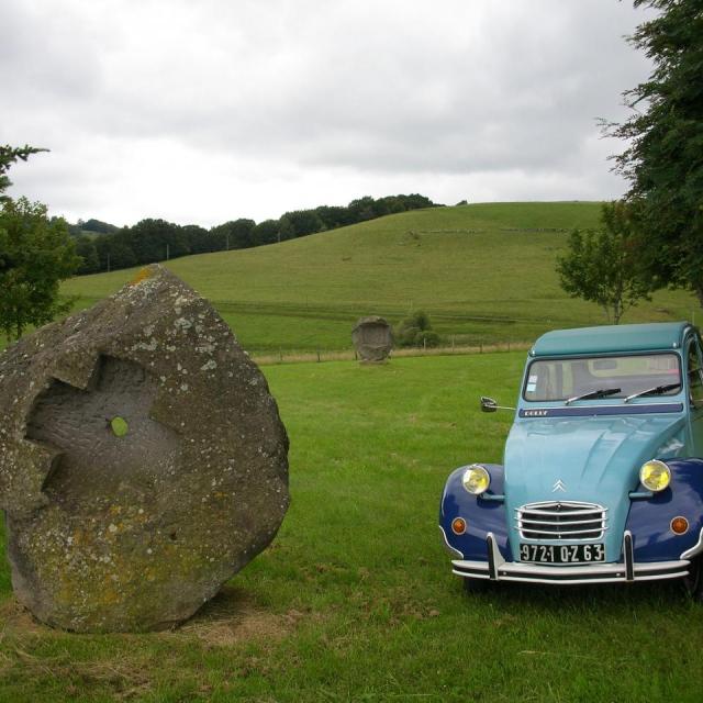 Ma 2 CV Bleue de 1973