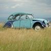 Ma 2 CV Bleue de 1973