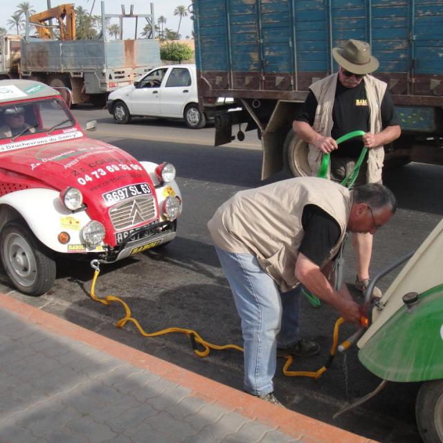 2010,Maroc en 2 CV le 13 Avril