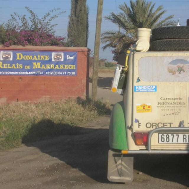 2010,Maroc en 2 CV le 13 Avril