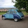 Ma 2 CV Bleue de 1973